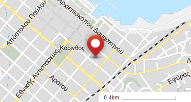 Location of business on map