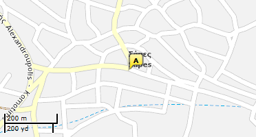 Χάρτης και σημείο της επιχείρησης