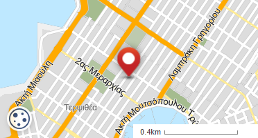 Location of business on map