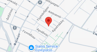 Location of business on map