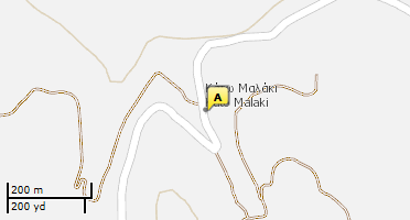 Location of business on map