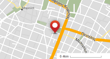 Location of business on map