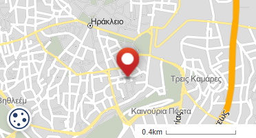 Location of business on map