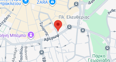 Location of business on map
