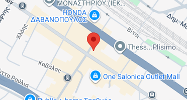 Location of business on map