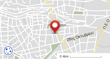 Location of business on map
