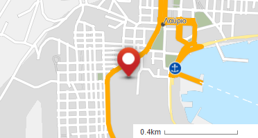 Location of business on map