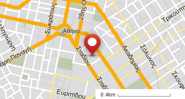 Location of business on map
