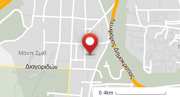 Location of business on map