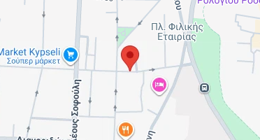 Χάρτης και σημείο της επιχείρησης