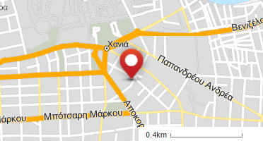 Location of business on map