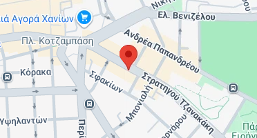 Χάρτης και σημείο της επιχείρησης