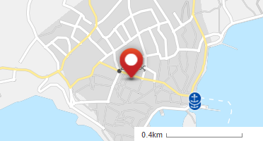 Location of business on map