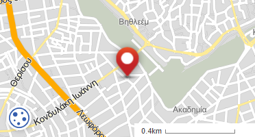 Location of business on map
