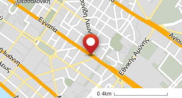 Location of business on map