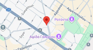 Location of business on map