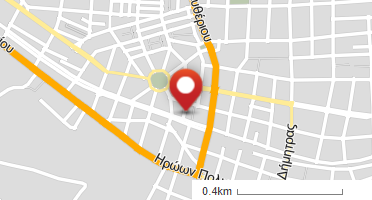 Location of business on map