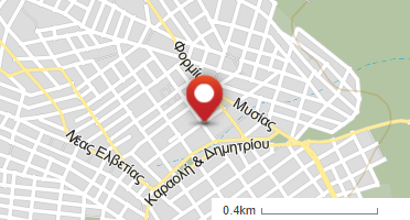 Location of business on map