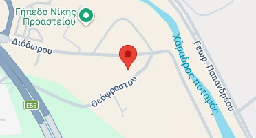 Χάρτης και σημείο της επιχείρησης