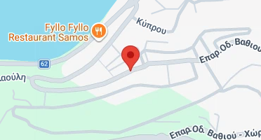 Location of business on map