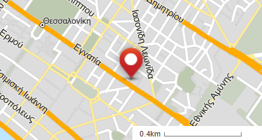 Location of business on map