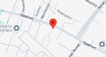 Location of business on map