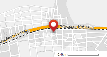 Location of business on map