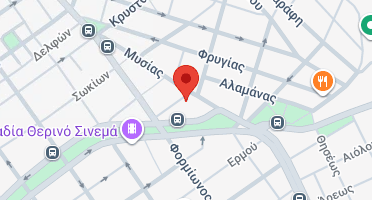 Location of business on map