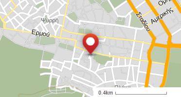 Location of business on map