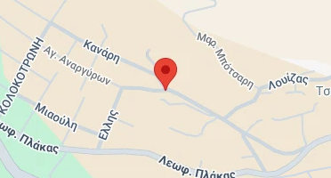 Location of business on map