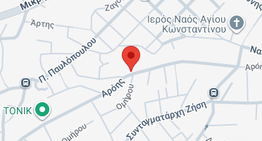 Location of business on map