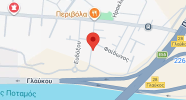 Location of business on map