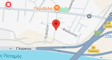 Location of business on map