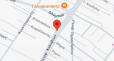 Location of business on map