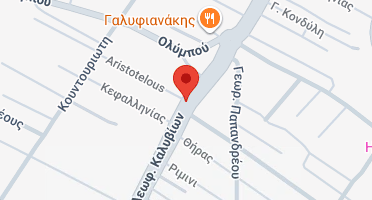 Location of business on map