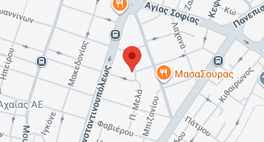 Location of business on map