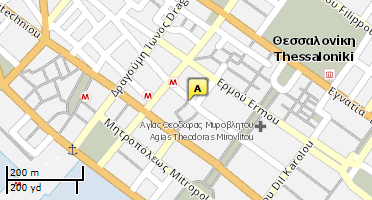 Χάρτης και σημείο της επιχείρησης