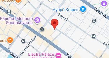 Location of business on map
