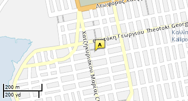 Location of business on map
