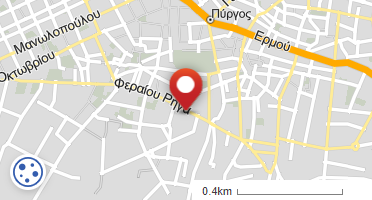 Location of business on map