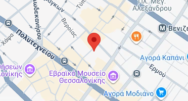 Location of business on map