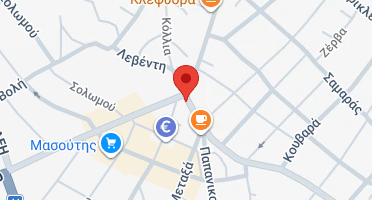 Location of business on map