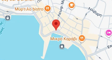 Location of business on map
