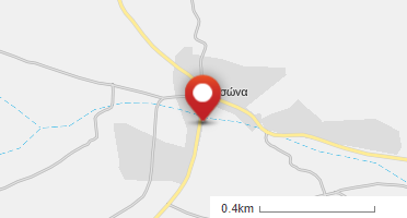 Location of business on map