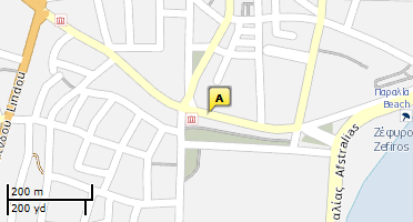 Χάρτης και σημείο της επιχείρησης