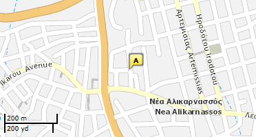 Χάρτης και σημείο της επιχείρησης