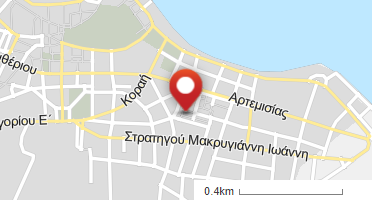Location of business on map