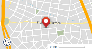 Location of business on map