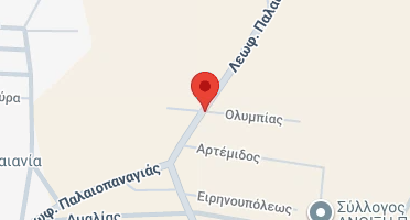 Location of business on map