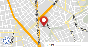 Location of business on map